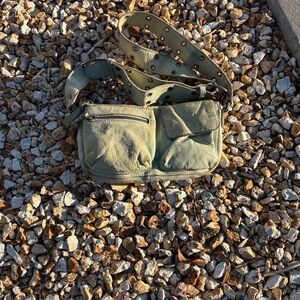 Free People Wade Leather Sling